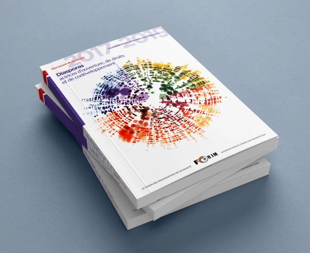 Couverture du document de synthèse du FORIM 2020, création Agence Alkantara